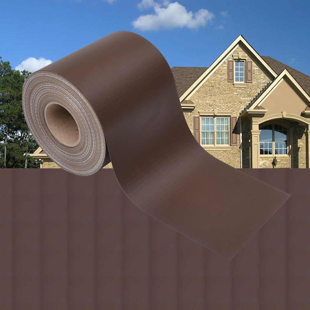 Privacy Garden Screen, brown, 70x0.19m, PVC