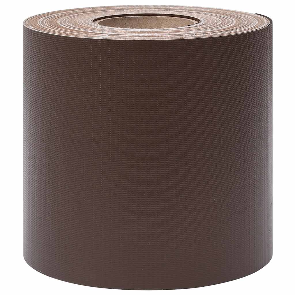 Privatumo suteikiančios pertvaros, 4vnt., rudos, 35x0,19m, PVC