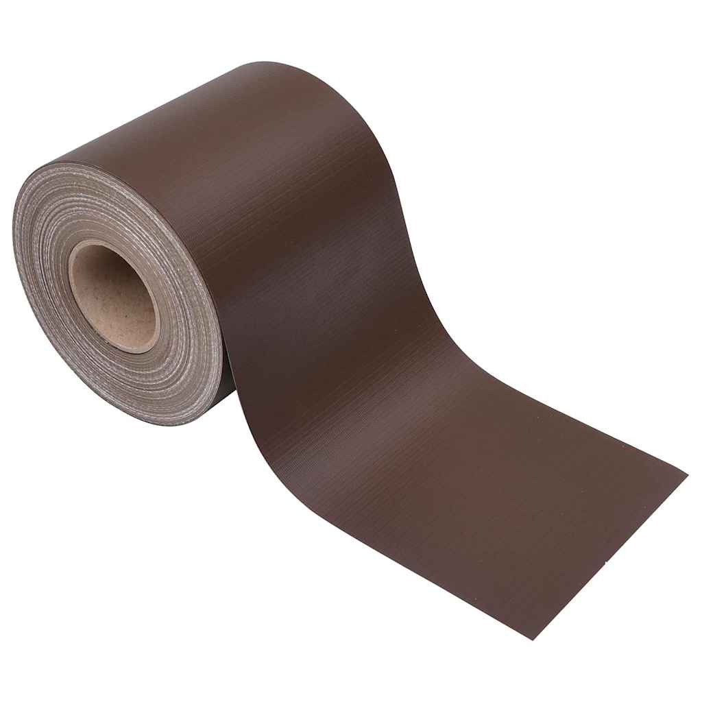 Privatumo suteikiančios pertvaros, 4vnt., rudos, 35x0,19m, PVC