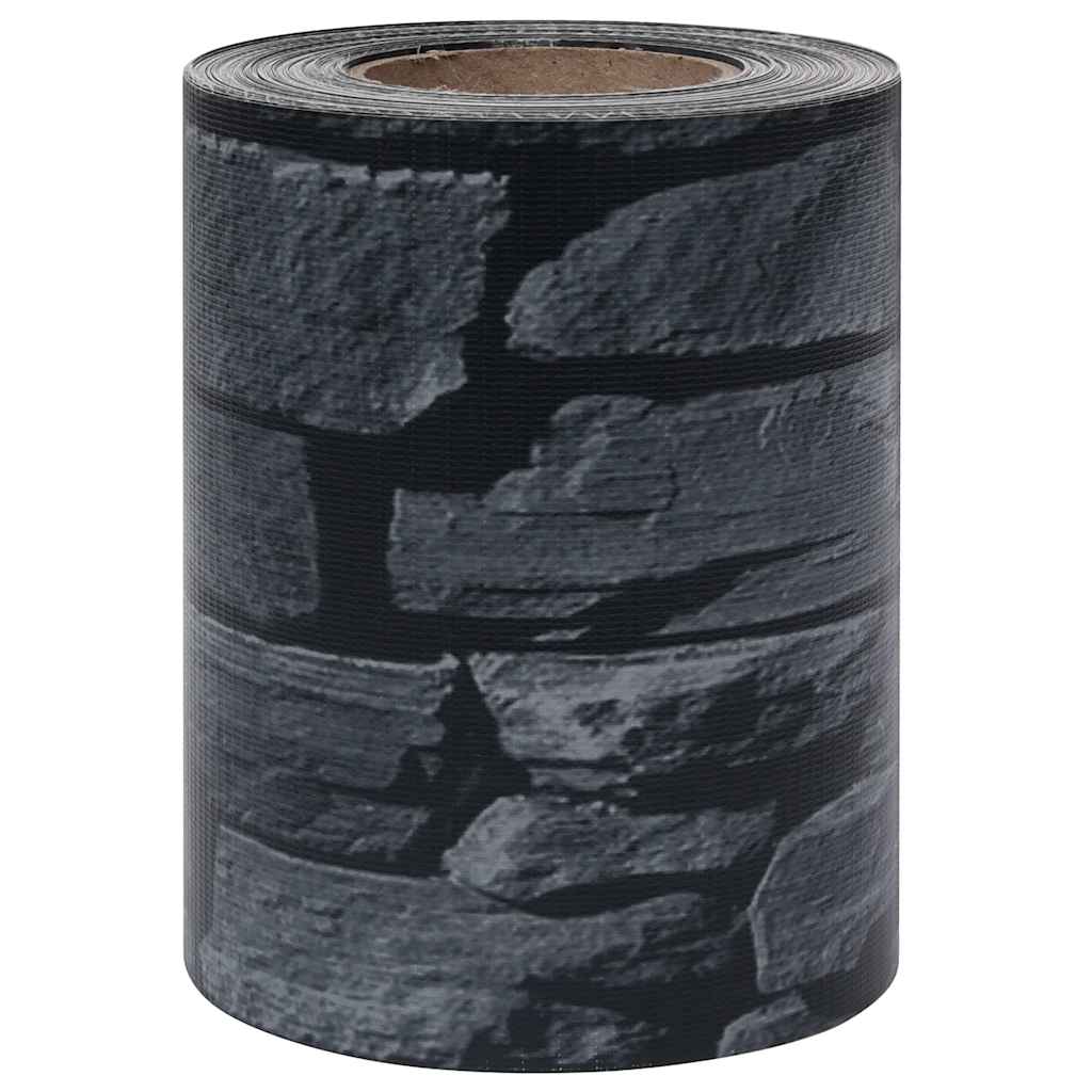Privatumo juosta, PVC, 35x0,19 m, akmens imitacijos, pilka