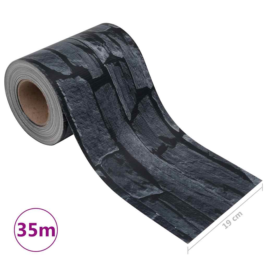 Privatumo juosta, PVC, 35x0,19 m, akmens imitacijos, pilka