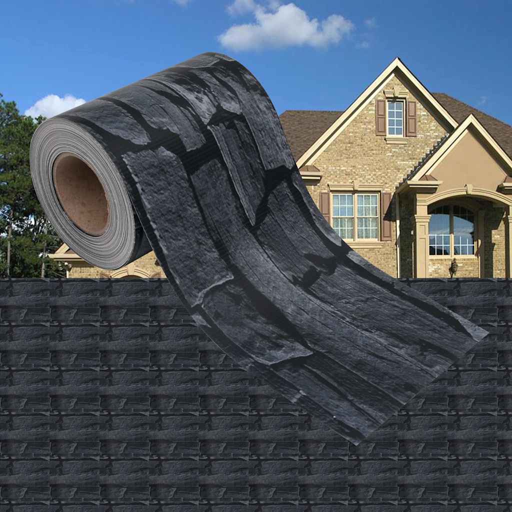Privatumo juosta, PVC, 35x0,19 m, akmens imitacijos, pilka