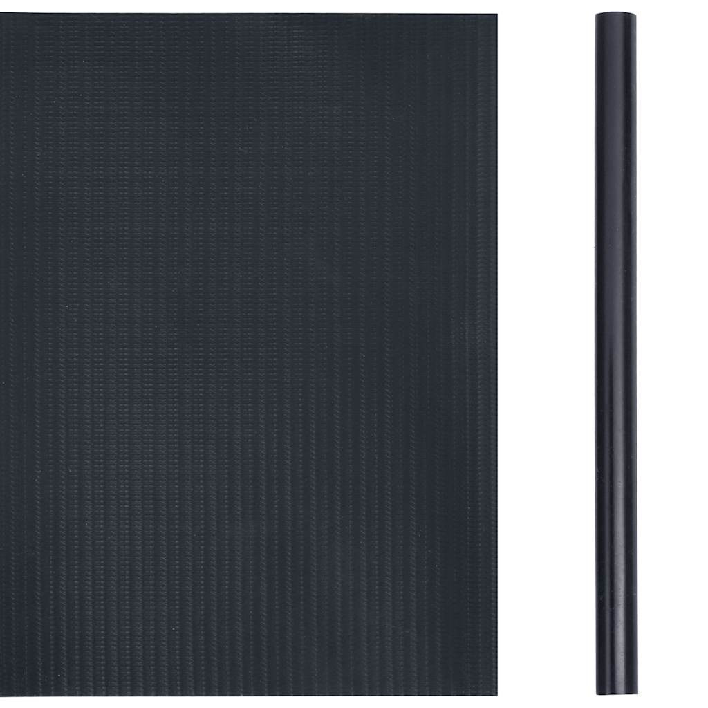 Privatumo juosta, PVC, 35x0,19 m, matinė tamsiai pilka