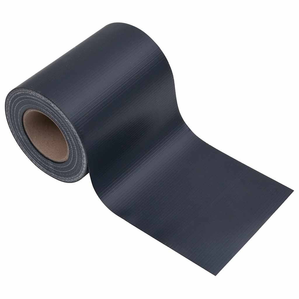 Privatumo juosta, PVC, 35x0,19 m, matinė tamsiai pilka