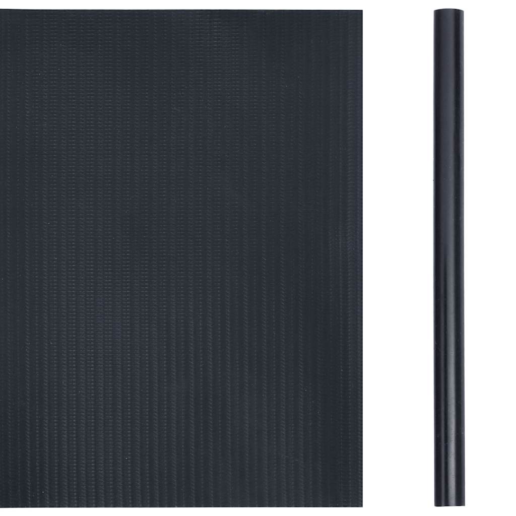 Privatumo suteikiančios pertvaros, 4vnt., pilkos, 35x0,19m, PVC