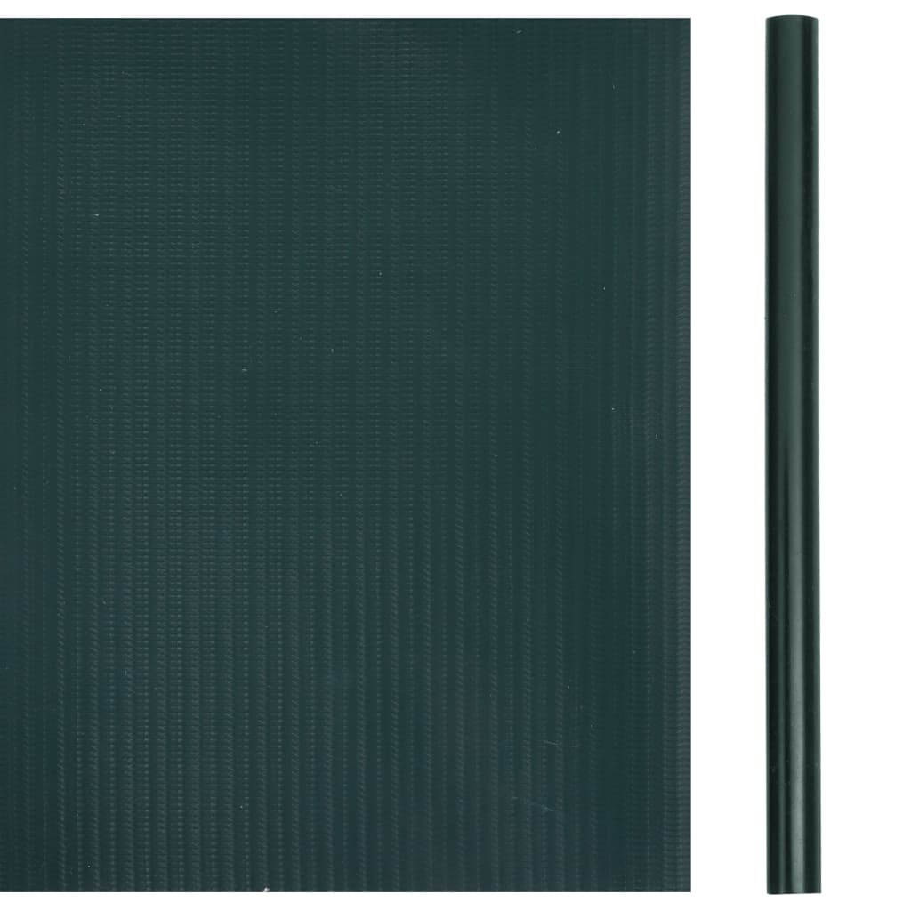 Privatumo suteikianti sodo pertvara, žalia, 35x0,19m, PVC