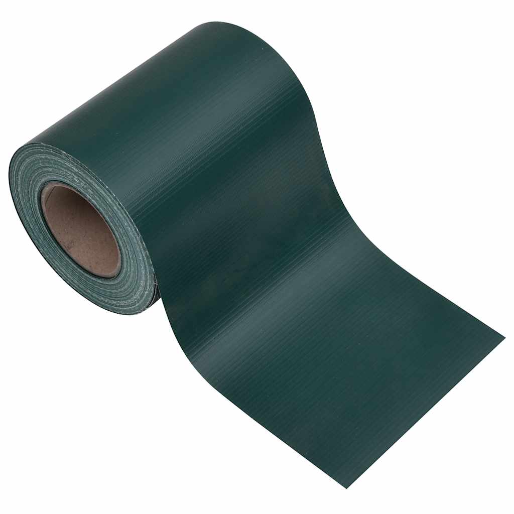 Privatumo suteikianti sodo pertvara, žalia, 35x0,19m, PVC