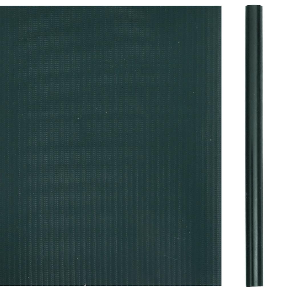 Privatumo suteikiančios pertvaros, 4vnt., žalios, 35x0,19m, PVC