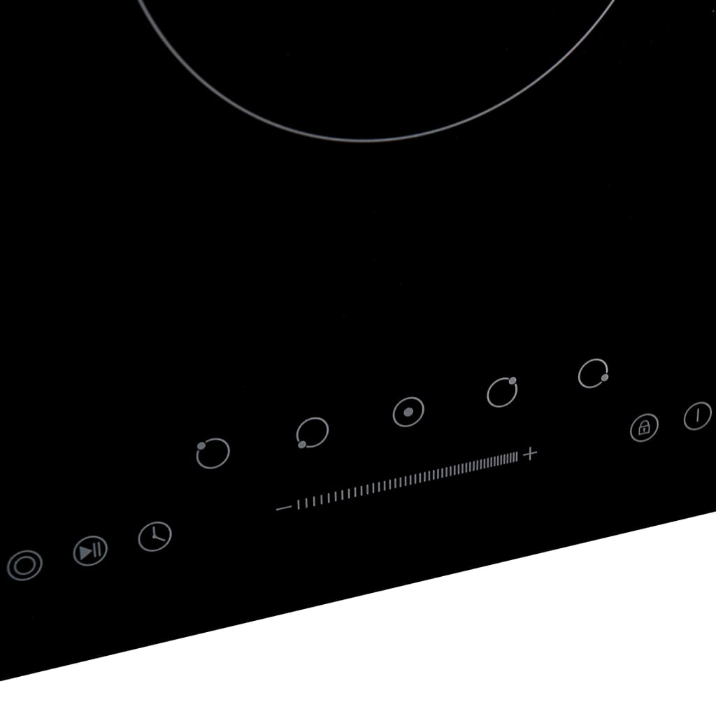 Ceramic hob with 5 burners, touch control, 8500W