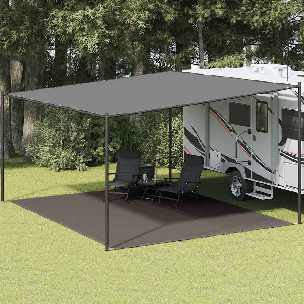 Tent carpet, anthracite, 400x500 cm