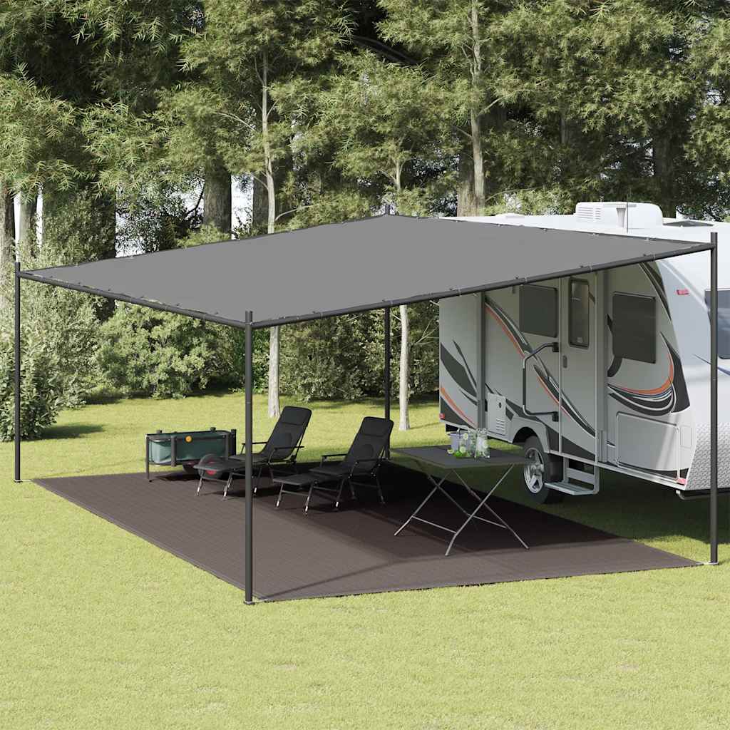 Tent carpet, anthracite, 400x600cm