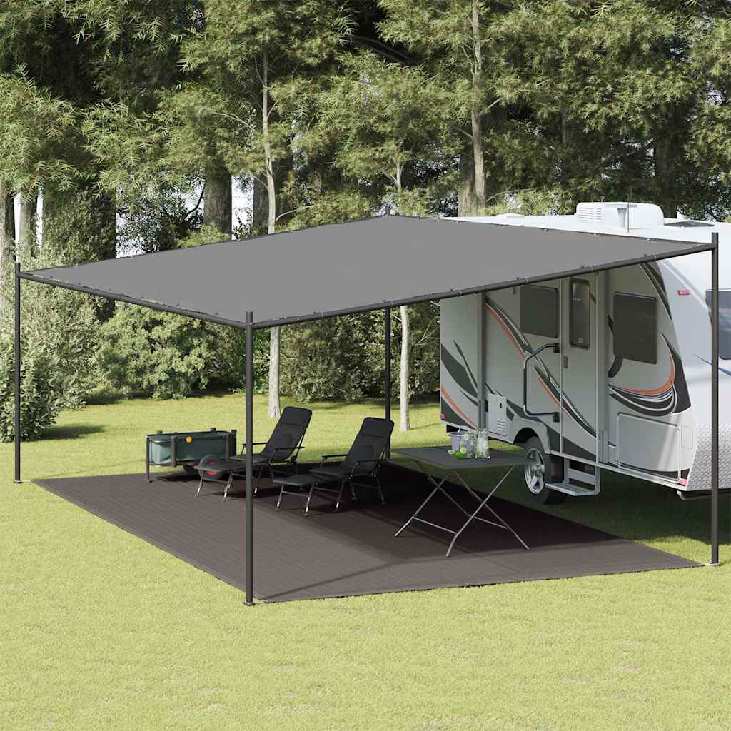 Tent carpet, anthracite, 400x700cm