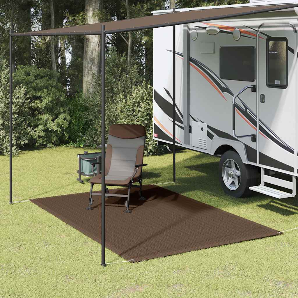 Tent carpet, brown, 250x350cm