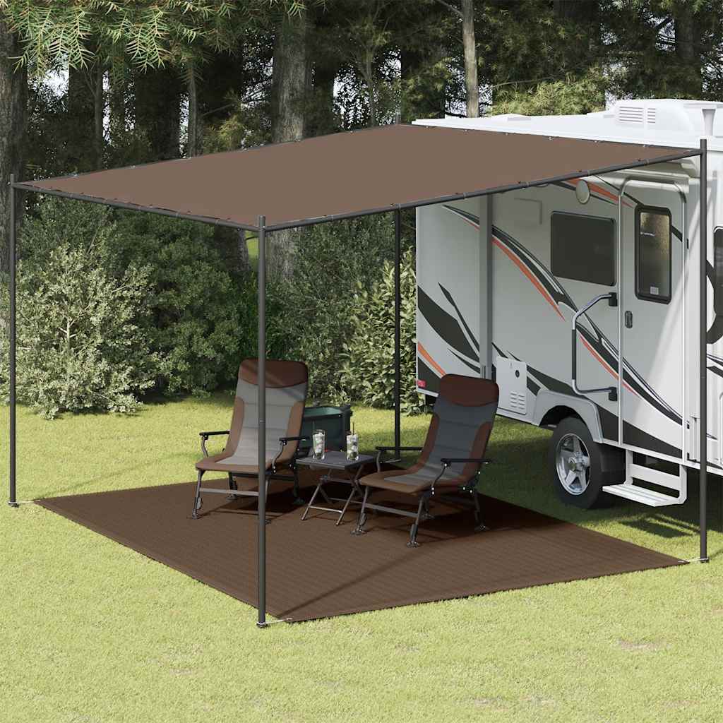 Tent carpet, brown, 300x400cm