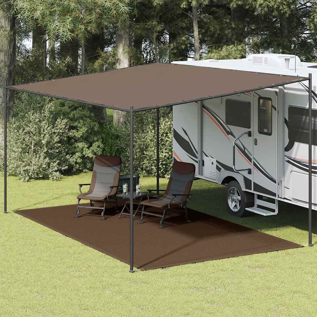 Tent carpet, brown, 300x500cm