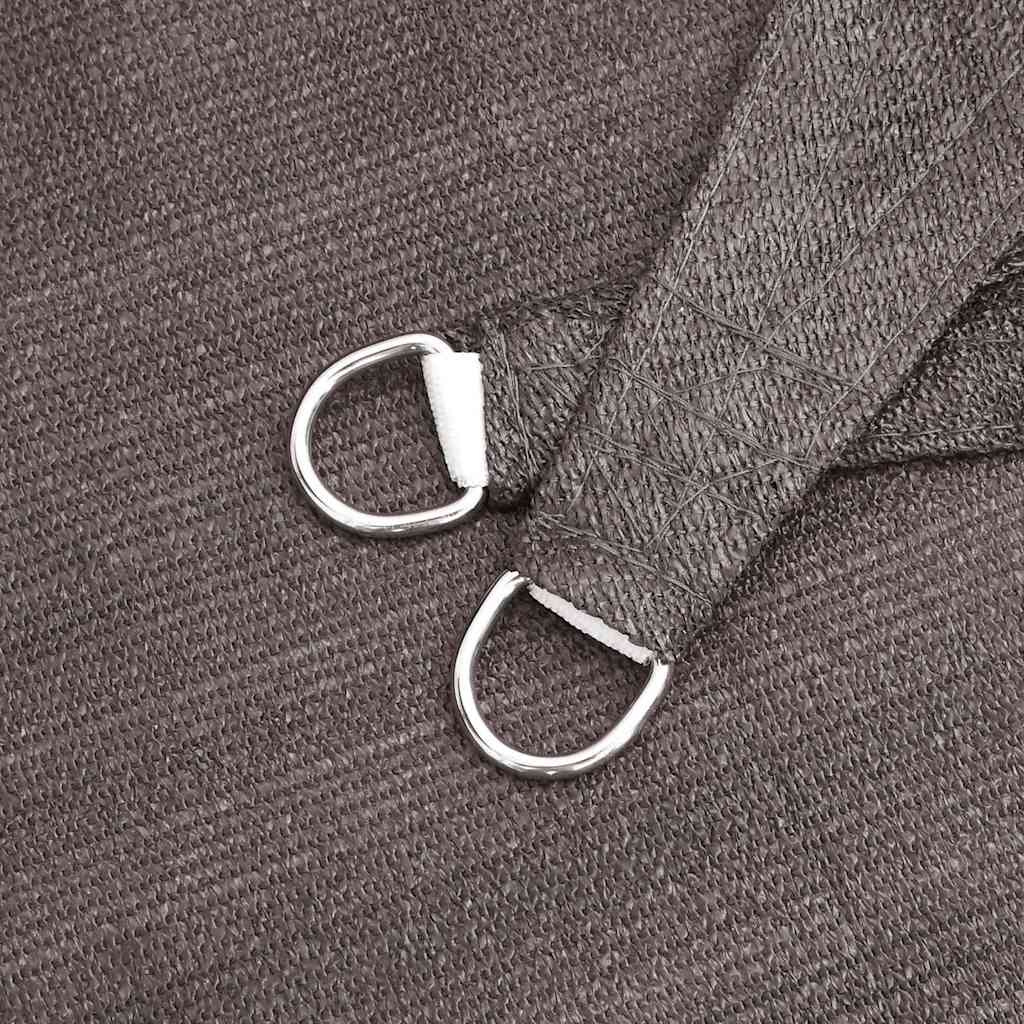 Uždanga nuo saulės, antracito spalvos, 3x3x4,2m, HDPE, 160g/m²