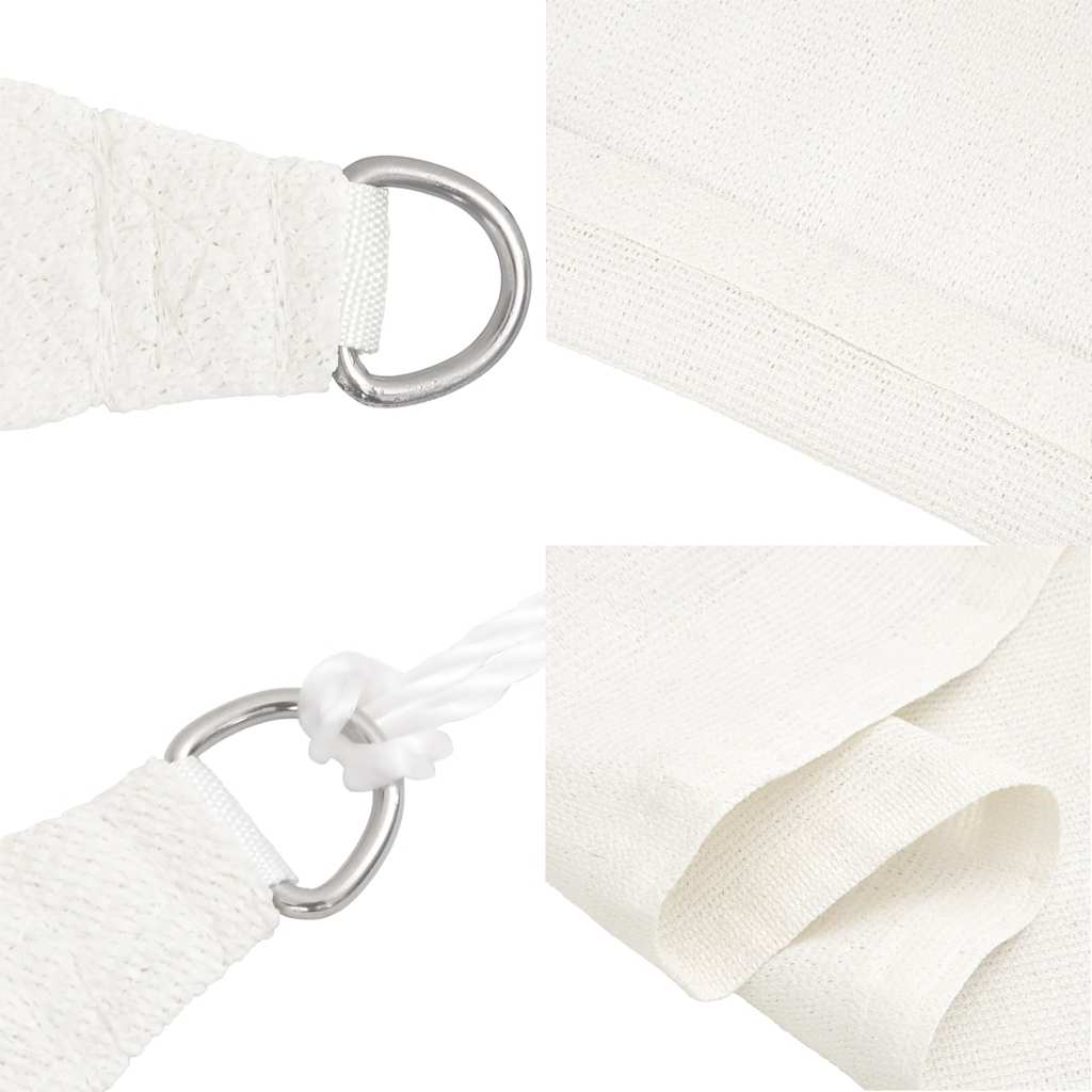 Uždanga nuo saulės, baltos spalvos, 5x7m, HDPE, 160g/m²