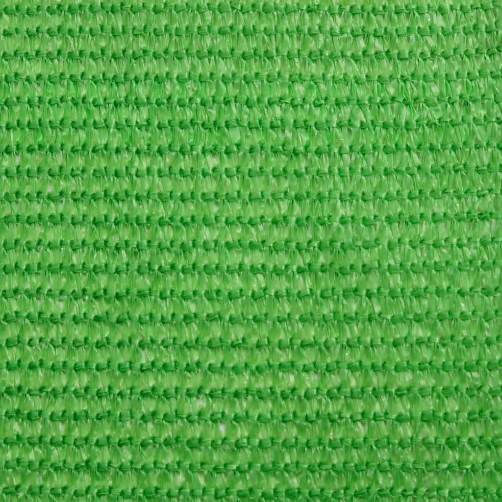 Uždanga nuo saulės, šviesiai žalia, 3,6x3,6m, HDPE, 160g/m²