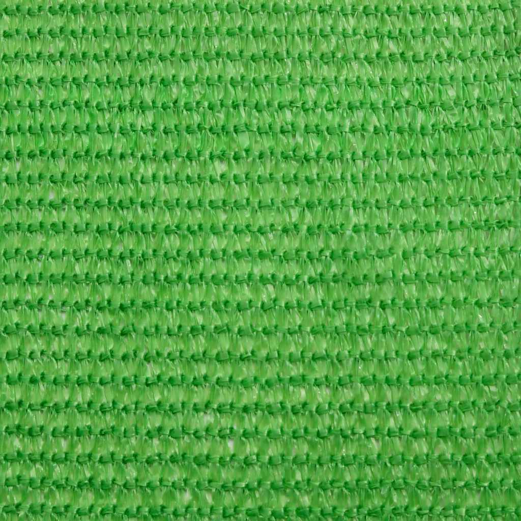 Uždanga nuo saulės, šviesiai žalia, 5x7x7m, HDPE, 160g/m²