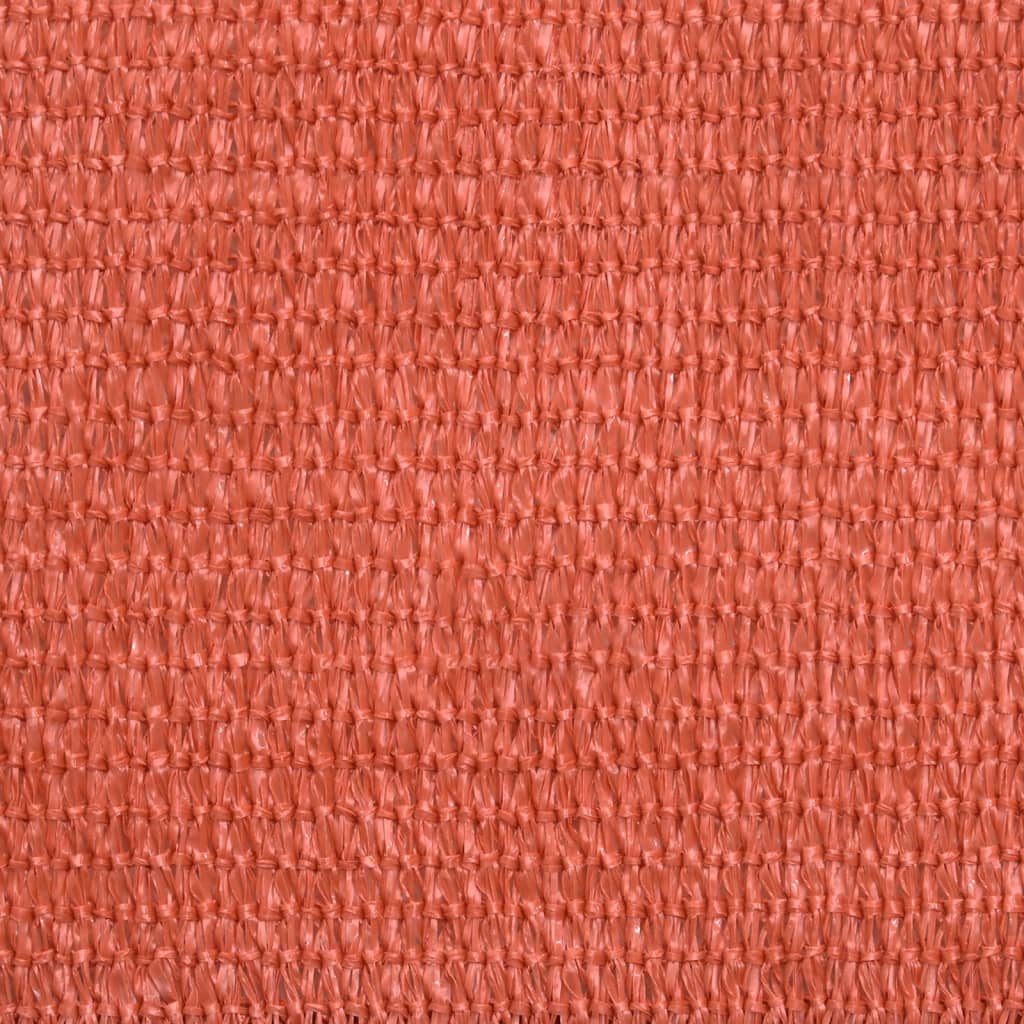 Burė nuo saulės, terakota spalvos, 3,5x5m, HDPE, 160g/m²