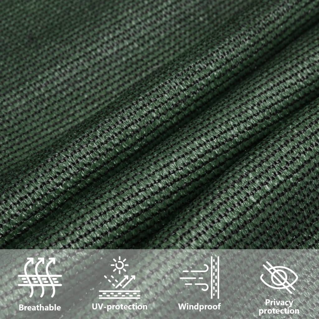Uždanga nuo saulės, tamsiai žalia, 2x3,5m, HDPE, 160g/m²