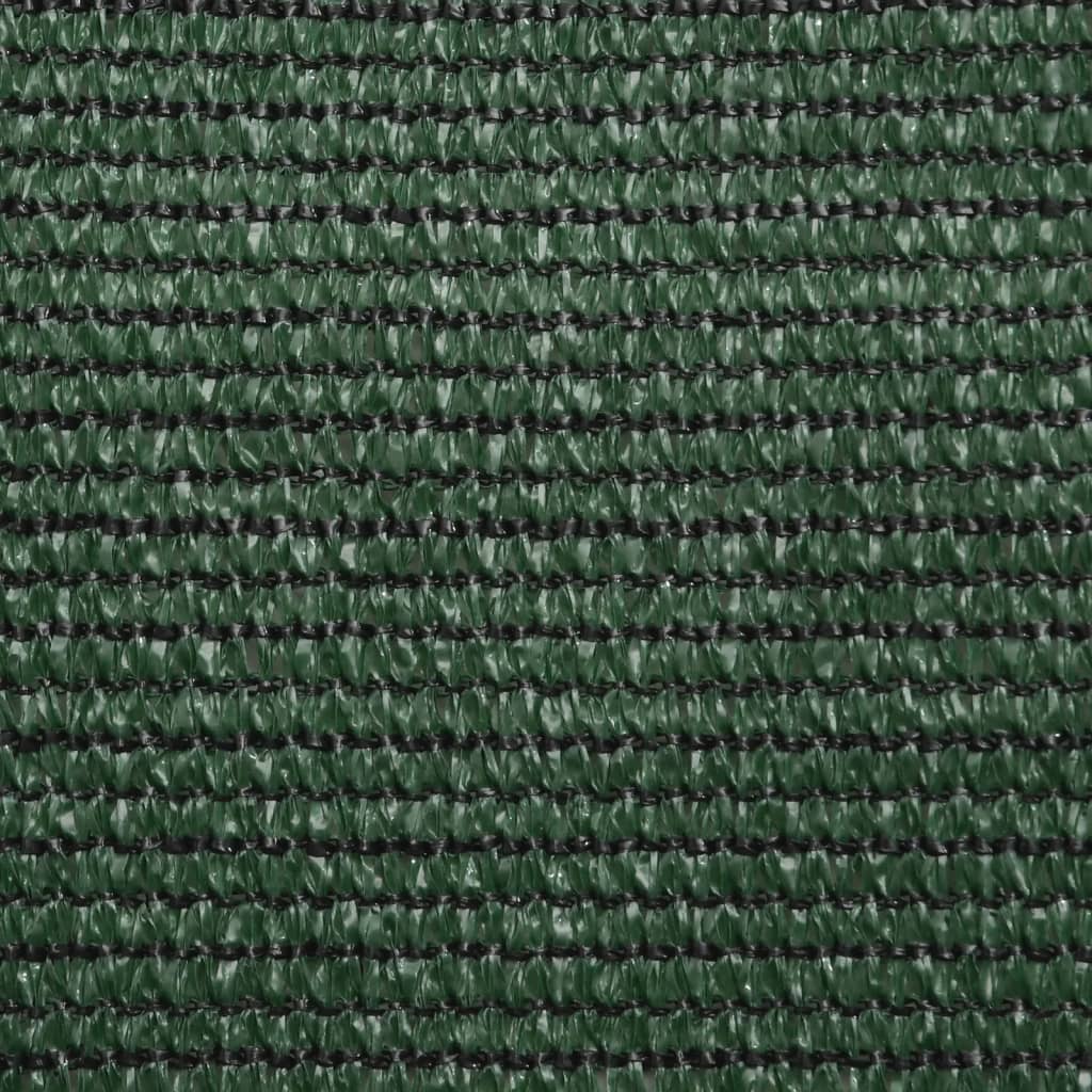 Uždanga nuo saulės, tamsiai žalios spalvos, 6x7m, HDPE, 160g/m²