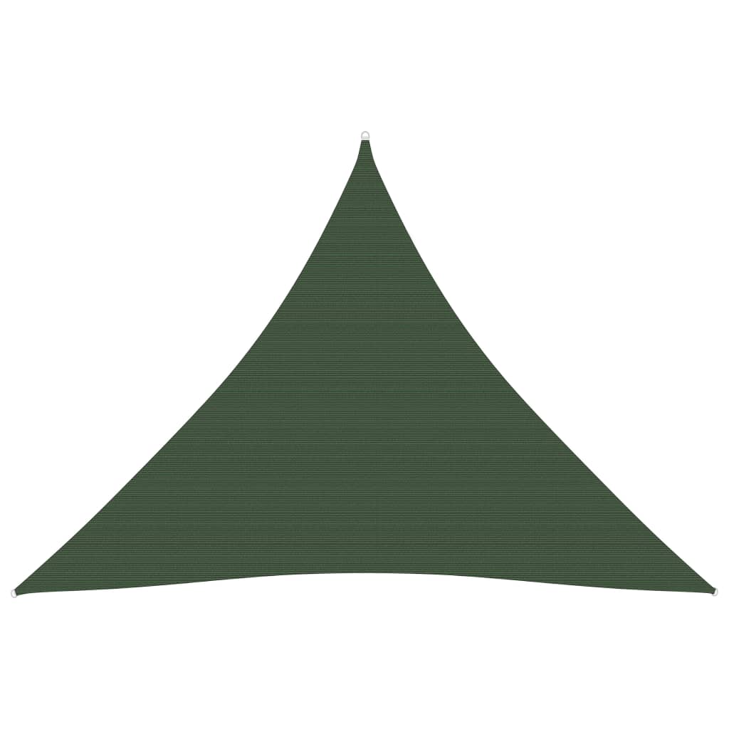 Uždanga nuo saulės, tamsiai žalia, 5x5x5m, HDPE, 160g/m²