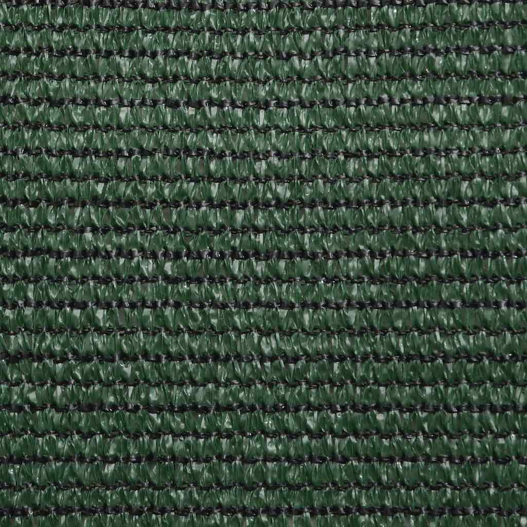Saulės skėtis, burė, 160 g/m², trapecijos formos, tamsiai žalia, 4/5x3 m, HDPE