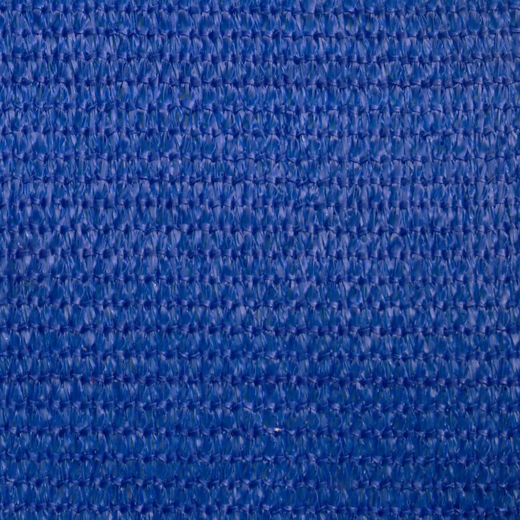 Burė nuo saulės, mėlyna, 4x4m, HDPE, 160g/m², kvadratinė