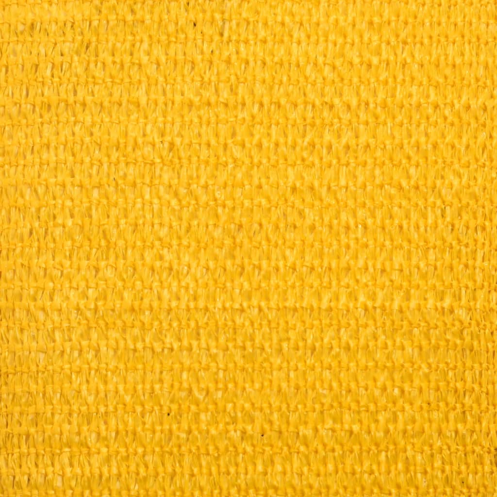 Uždanga nuo saulės, geltonos spalvos, 2x2m, HDPE, 160g/m²