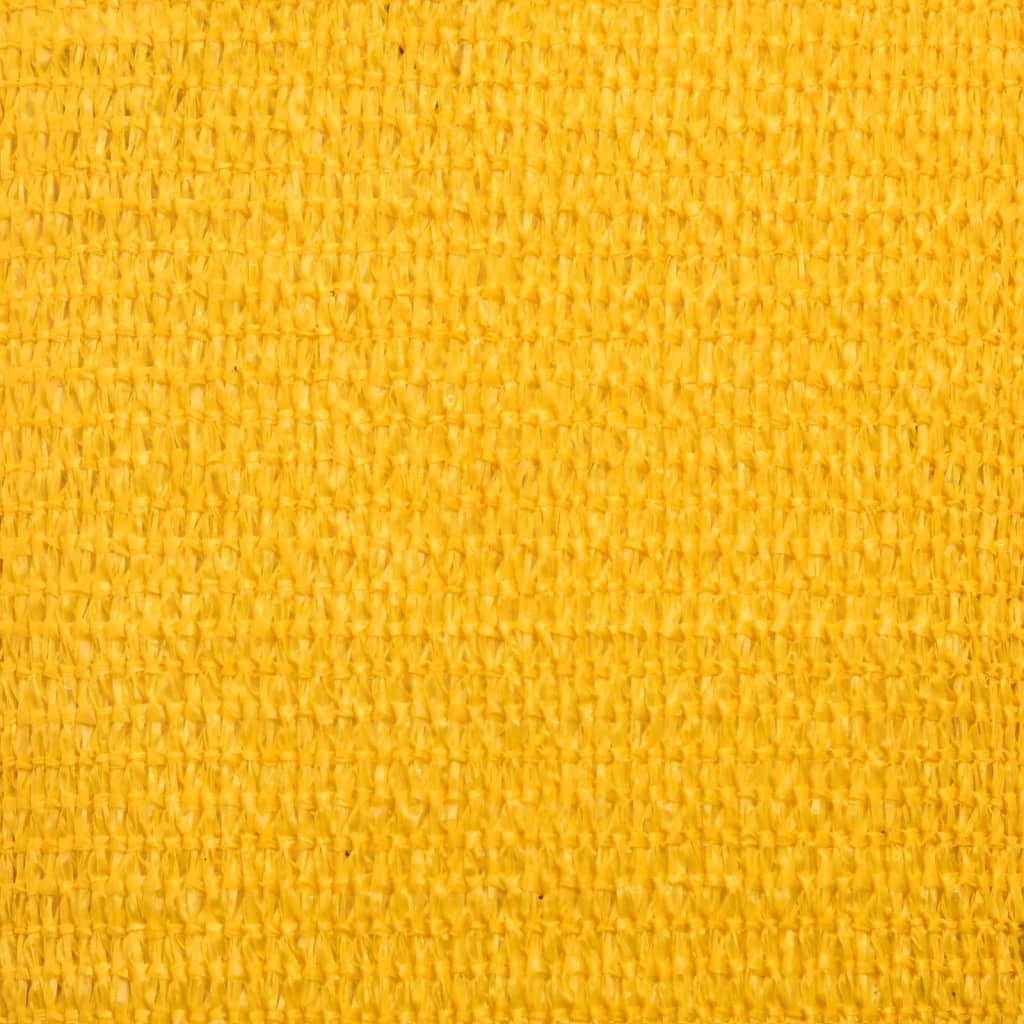 Uždanga nuo saulės, geltonos spalvos, 3x6m, HDPE, 160g/m²