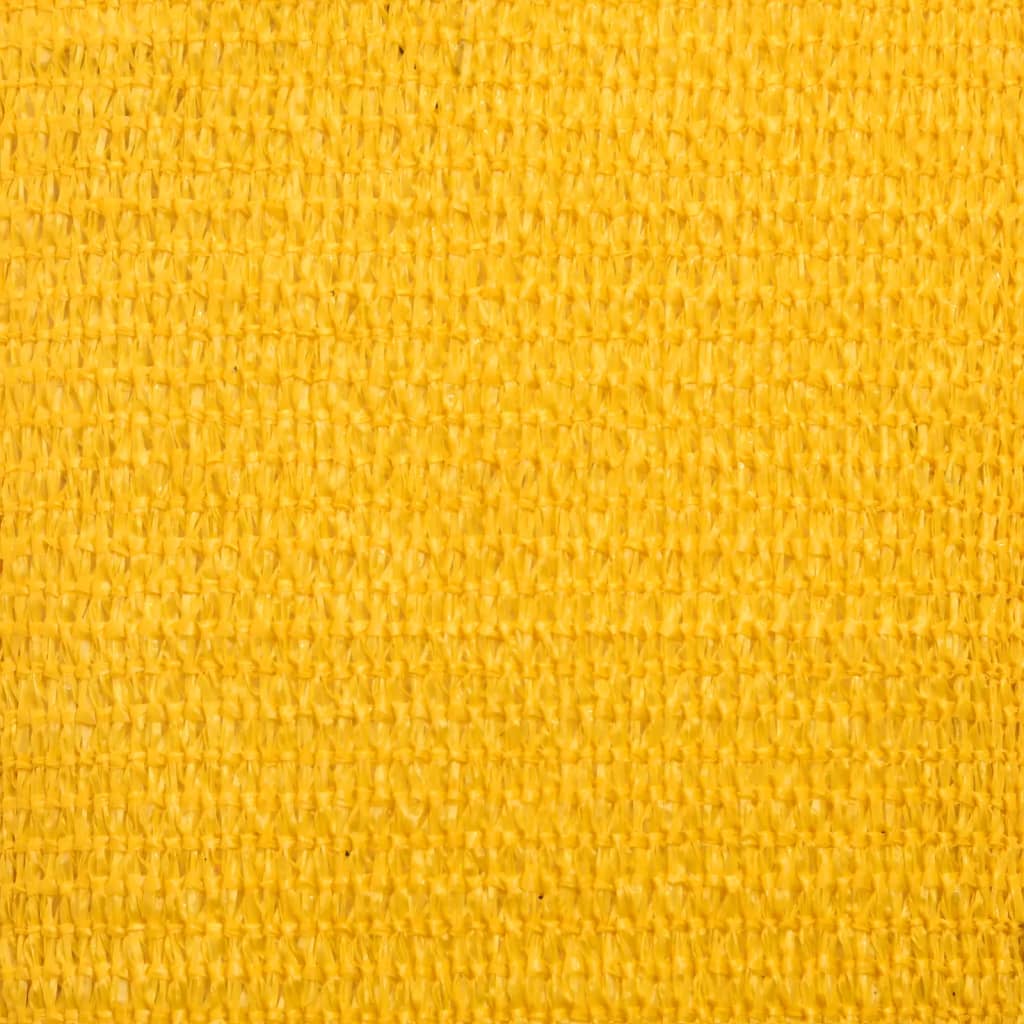 Burė nuo saulės, geltonos spalvos, 4x7m, HDPE, 160g/m²