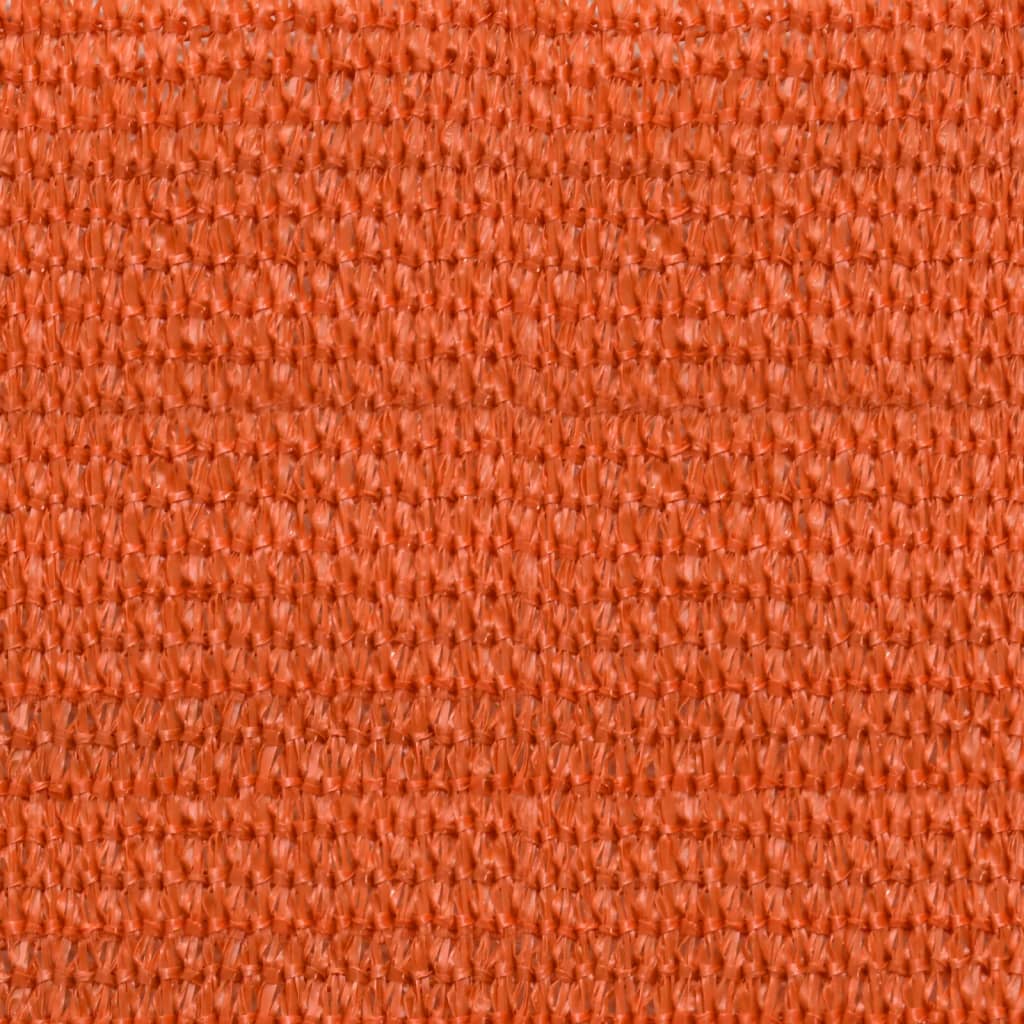 Uždanga nuo saulės, oranžinės spalvos, 2,5x3m, HDPE, 160g/m²