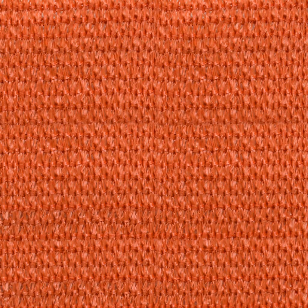 Uždanga nuo saulės, oranžinės spalvos, 2,5x5m, HDPE, 160g/m²