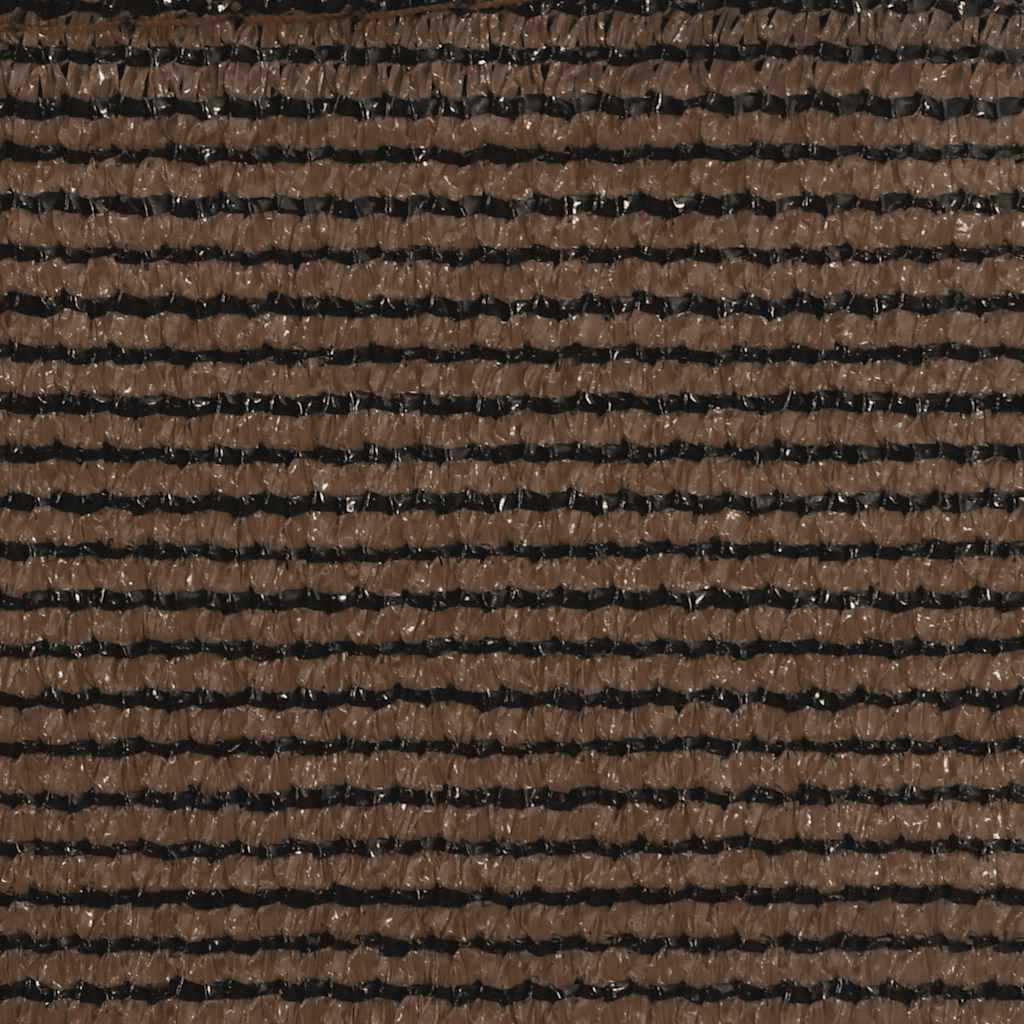 Saulės skėtis, burė, 160 g/m², trapecijos formos, ruda, 4/5x4 m, HDPE