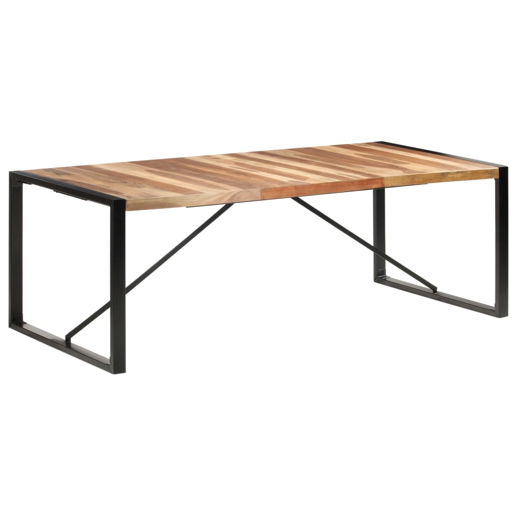 Valgomojo stalas, 220x100x75cm, medienos masyvas