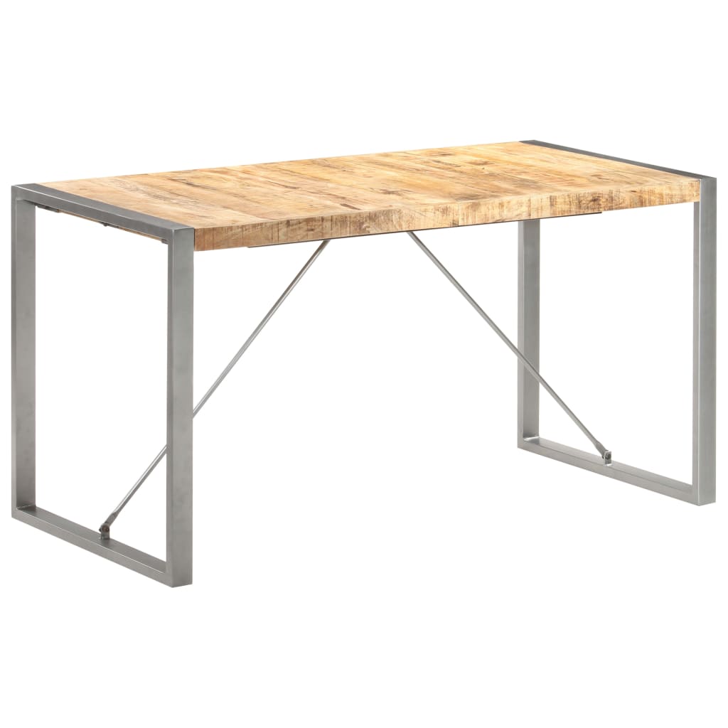Valgomojo stalas, 140x70x75cm, mango medienos masyvas