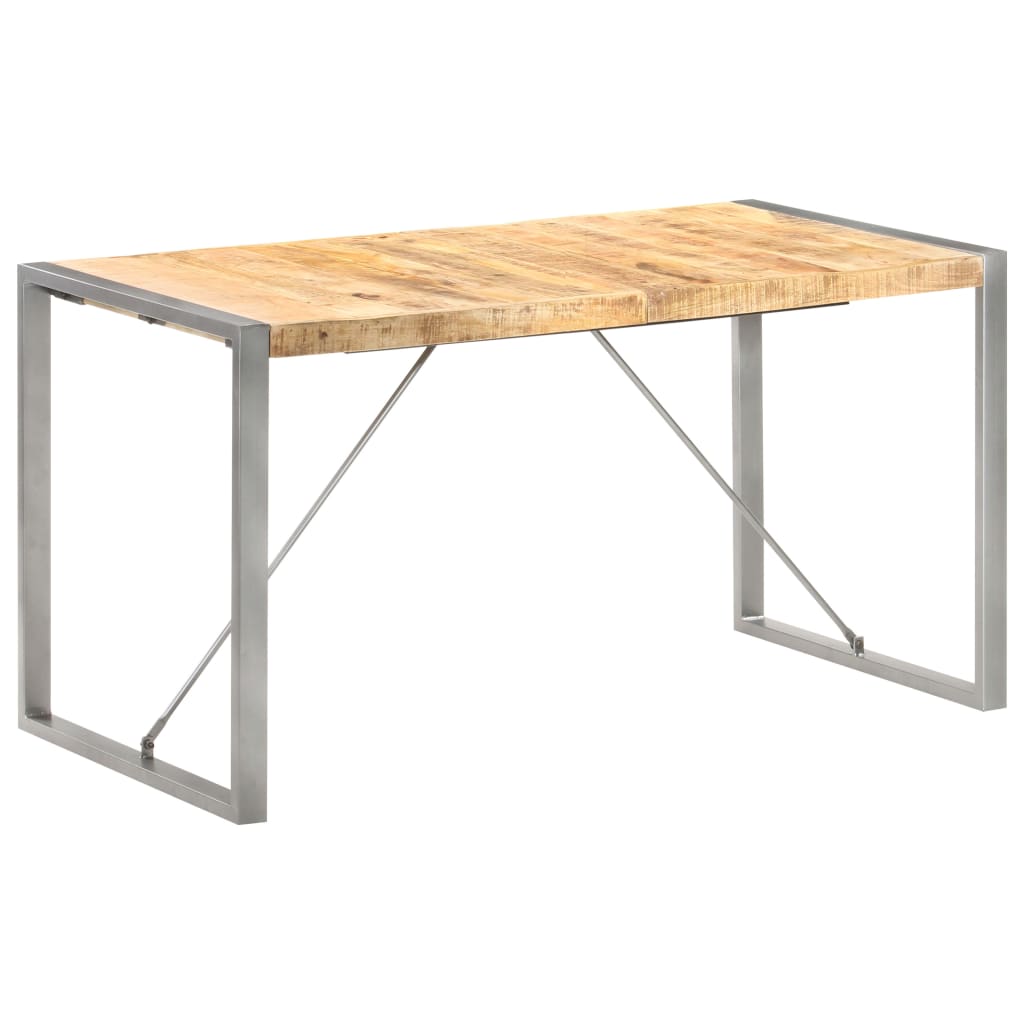 Valgomojo stalas, 140x70x75cm, mango medienos masyvas
