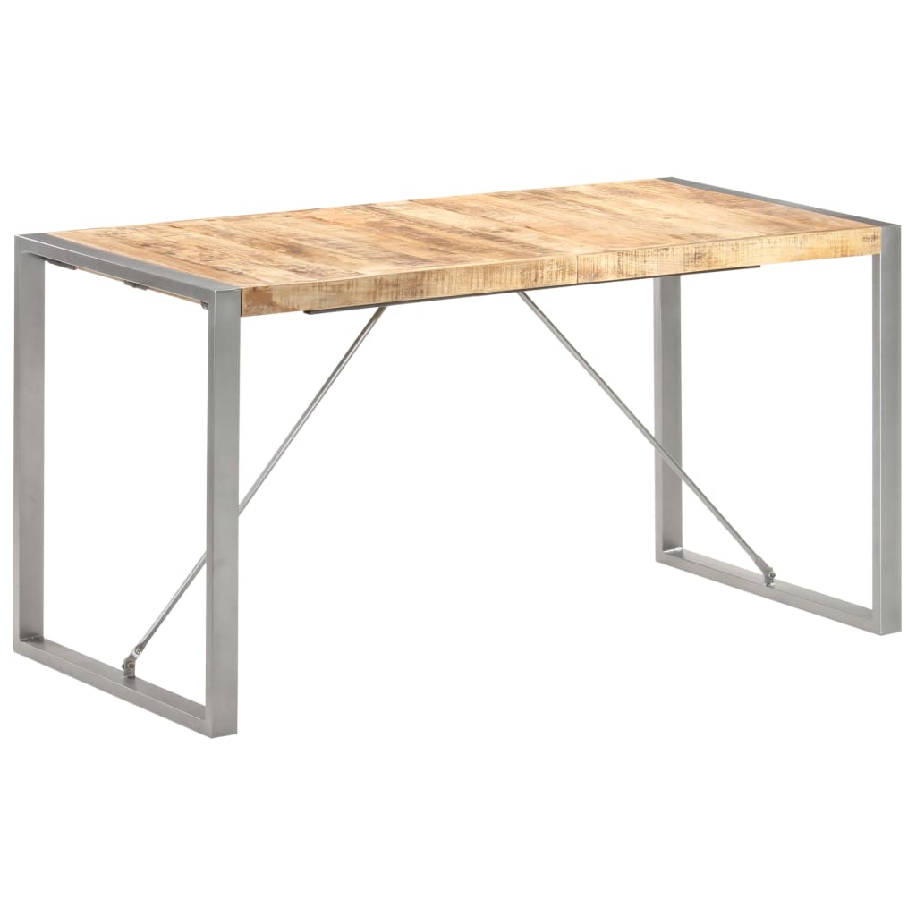 Valgomojo stalas, 140x70x75cm, mango medienos masyvas