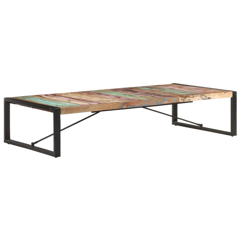 Coffee table, 180x90x40cm, solid reclaimed wood