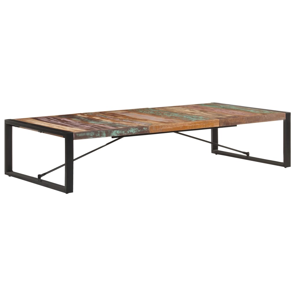 Coffee table, 180x90x40cm, solid reclaimed wood