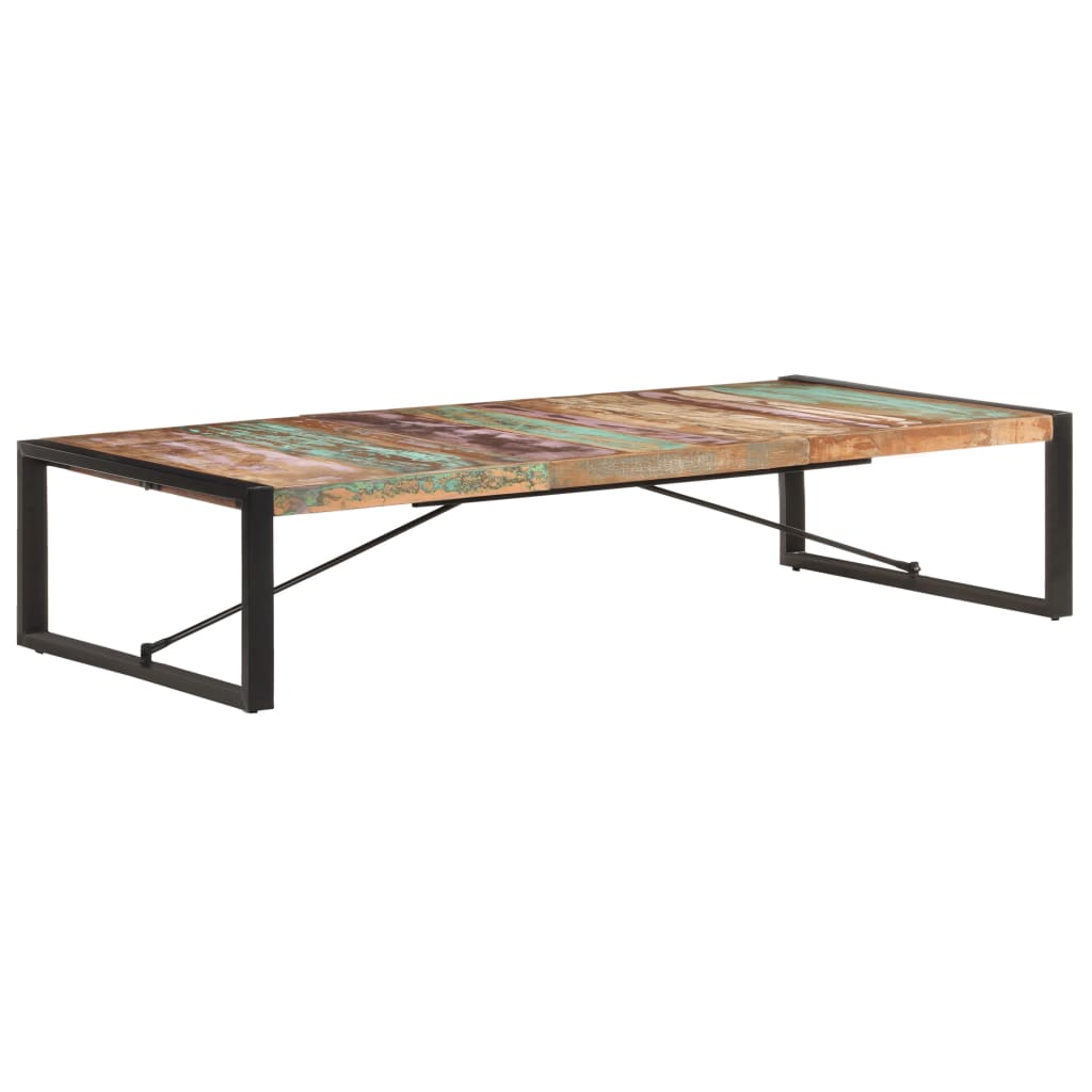 Coffee table, 180x90x40cm, solid reclaimed wood