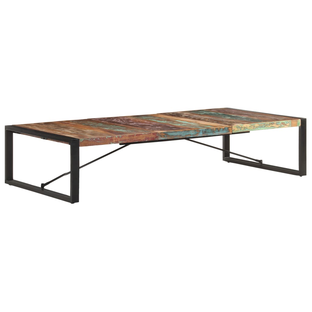 Coffee table, 180x90x40cm, solid reclaimed wood