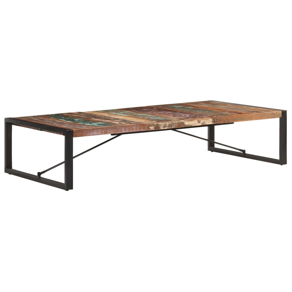 Coffee table, 180x90x40cm, solid reclaimed wood