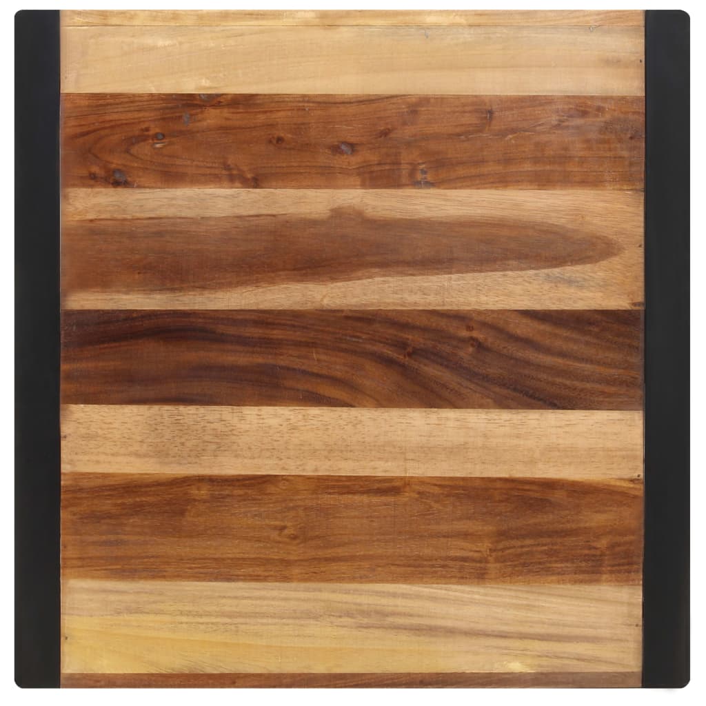 Valgomojo stalas, 70x70x75cm, akacijos medienos masyvas
