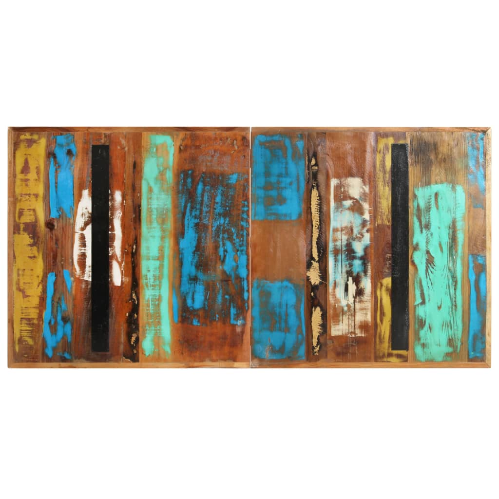 Ēdamgalds, 140x70x76cm, masīvs no pārstrādātas koksnes