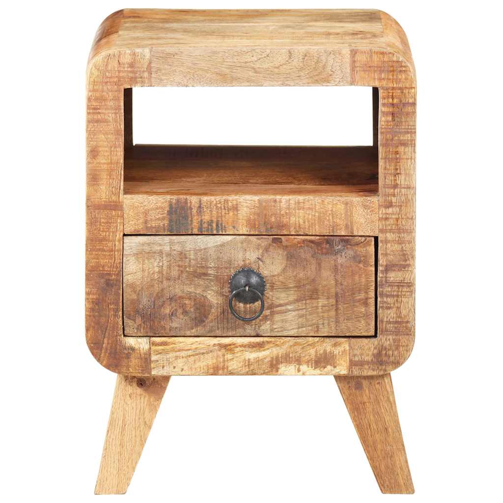 Naktinė spintelė, 30x30x41cm, neapdorota mango mediena
