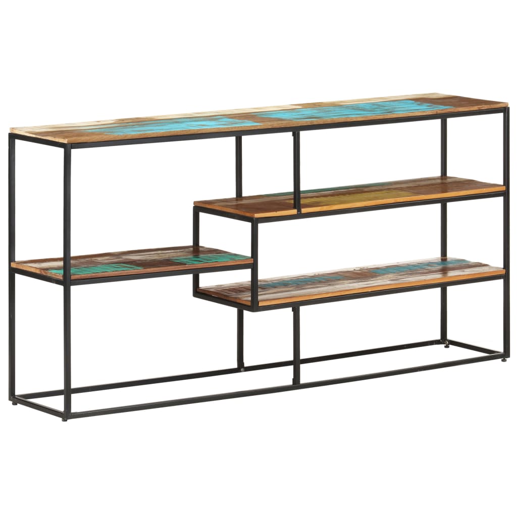 Sideboard, 150x30x75cm, solid reclaimed wood
