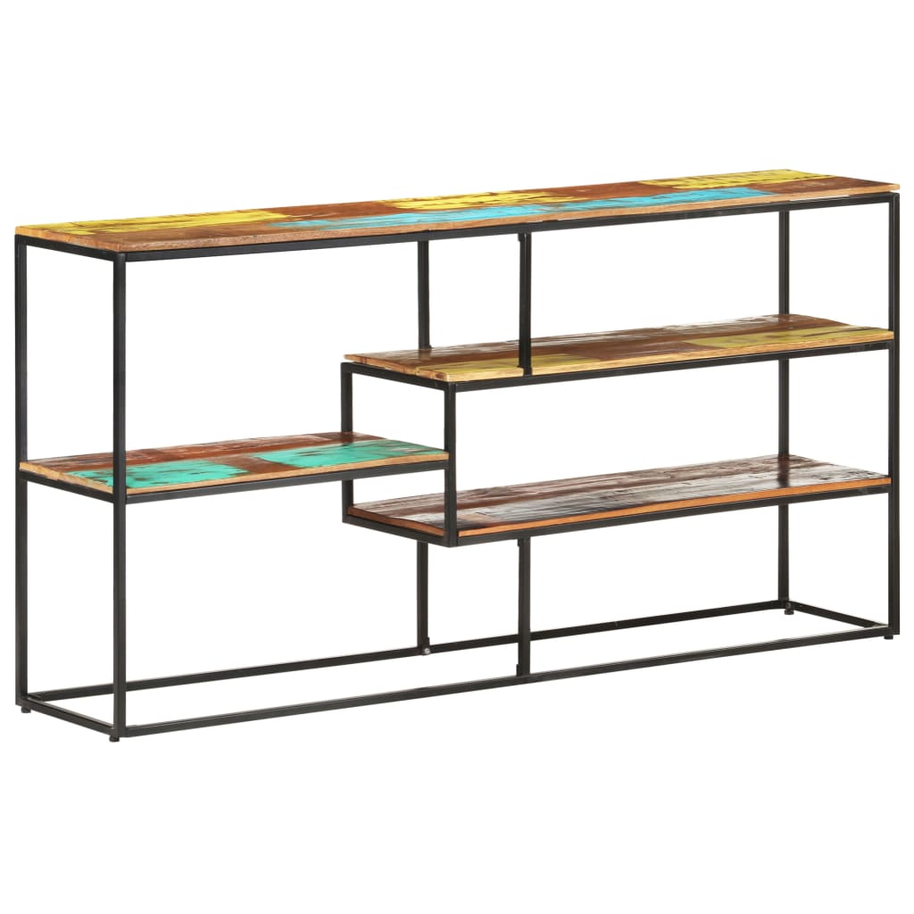 Sideboard, 150x30x75cm, solid reclaimed wood