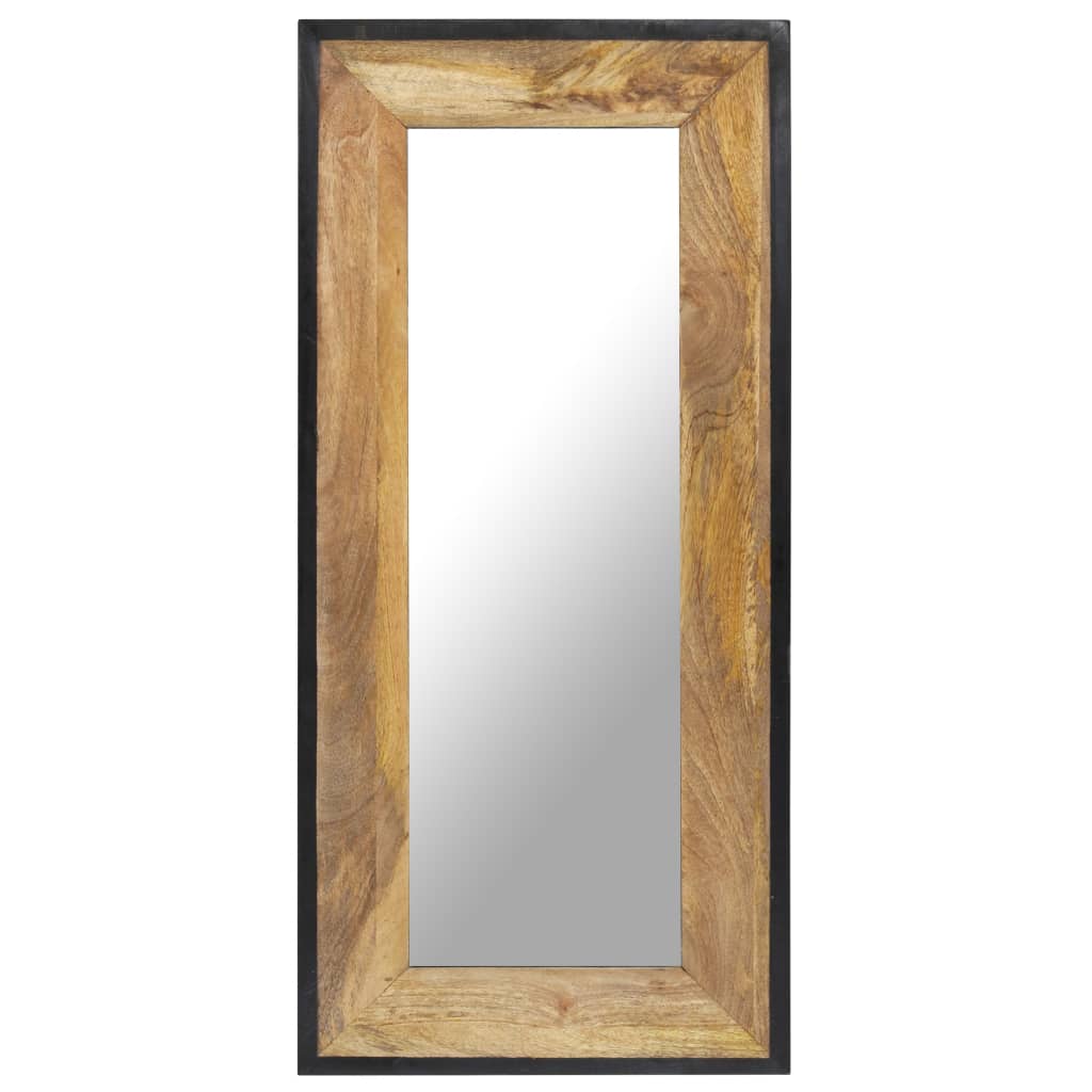 Mirror, 110x50cm, solid mango wood